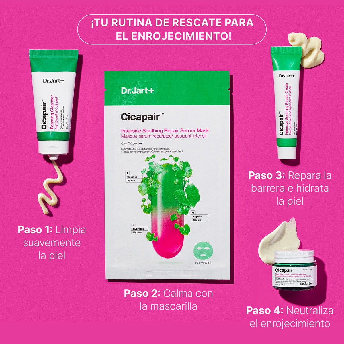 CICAPAIR™ REDNESS RESCUE KIT (SET PARA CUIDADO DE LA PIEL)